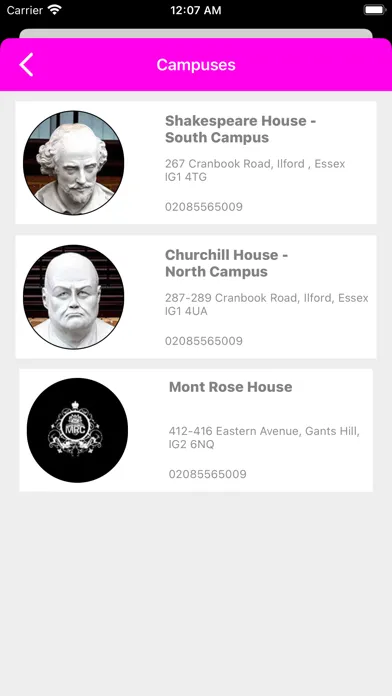 Screenshot di Mont Rose College